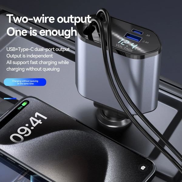 MotiveSync 4-In-1 Fast Charger